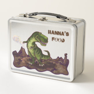 Lunch Box Reculer la boîte Luchbox T-Rex personnalisée