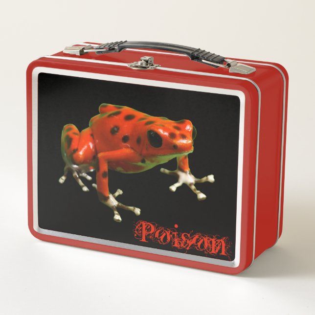 Lunch Box Red Poison Dart Frog (Devant)