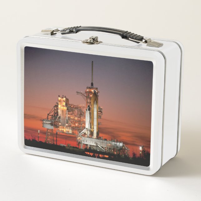 Lunch Box Red Sky for Space Shuttle Atlantis Launch (Devant)