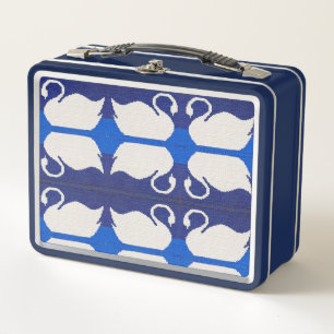 Lunch Box Réflexions des cygnes dans le Crochet unique du la