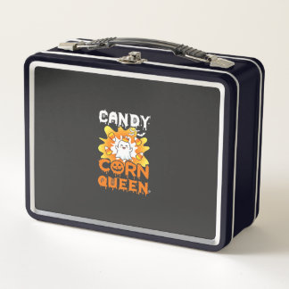 Lunch Box Reine de maïs de Halloween Chauves-souris fantômes