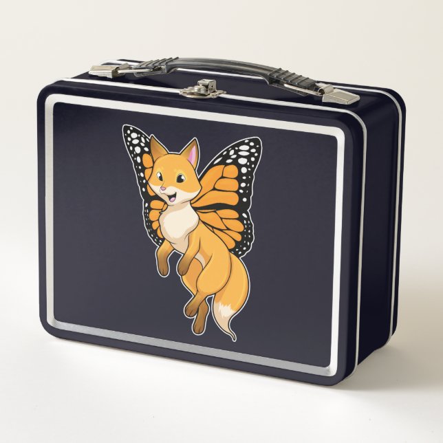 Lunch Box Renard avec aile (Devant)