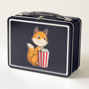 Lunch Box Renard avec Popcorn
