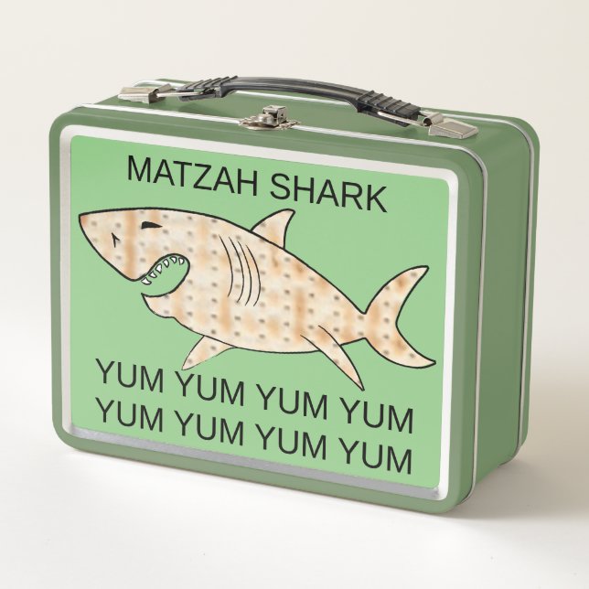 Lunch Box Requin de la Pâque Matzah (Devant)