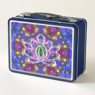 Lunch Box Resplendant Zen Lotus