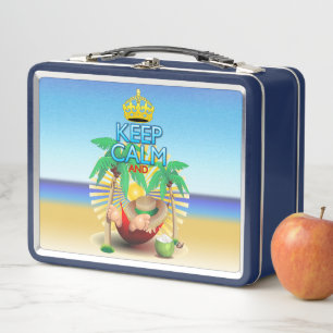 Lunch Box Restez calme et...Détendez-vous sur Hammock !