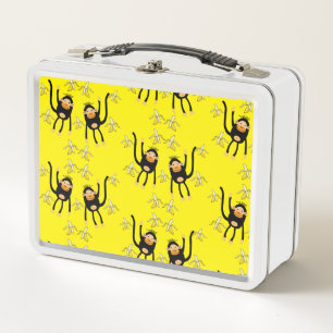 Lunch Box Retour À L'École Petit Singe