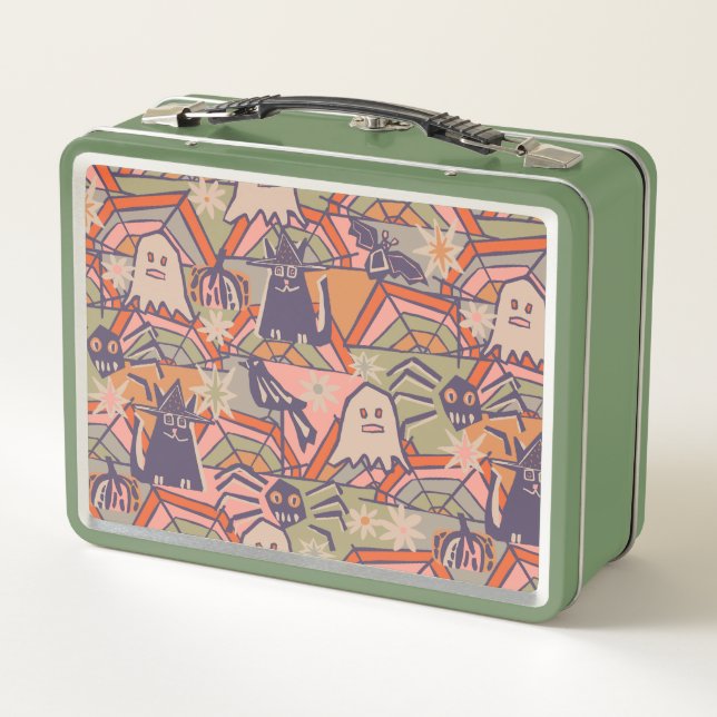 Lunch Box Retro Halloween (Dos)