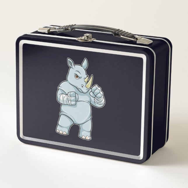 Lunch Box Rhino en boîte à Boxer (Devant)