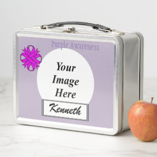 Lunch Box Ribbon de Clover violet par Kenneth Yoncich