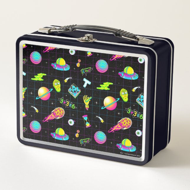 Lunch Box RICK ET MORTY™ | Motif de la saison psychédélique  (Devant)