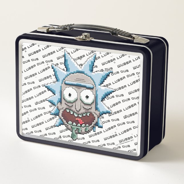 Lunch Box RICK ET MORTY™ | Pixelverse Tête de roulage (Devant)