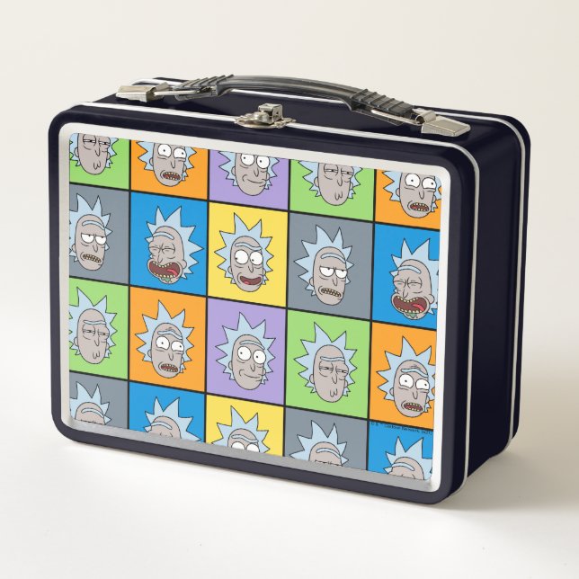 Lunch Box RICK ET MORTY™ | Rick's Moods (Devant)