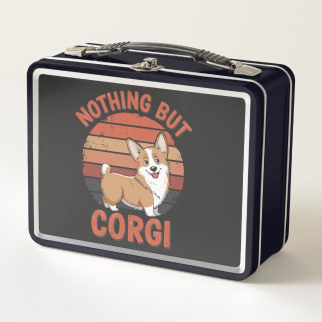 Lunch Box Rien que des Corgi (Devant)