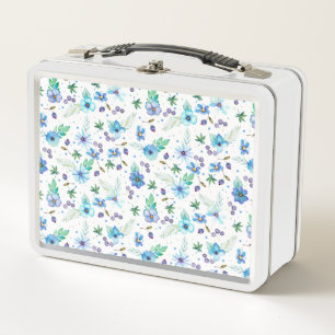 Lunch Box Rose bleue