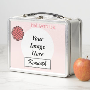 Lunch Box Ruban aux fleurs roses par Kenneth Yoncich