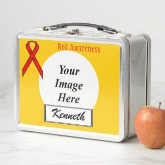 Lunch Box Ruban standard rouge par Kenneth Yoncich