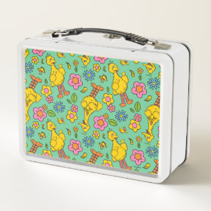 Lunch Box Rue Sésame   Big Bird & Little Bird Motif