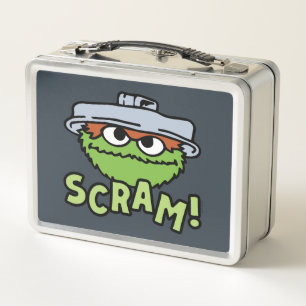 Lunch Box Rue Sésame Oscar the Grouch Scram!