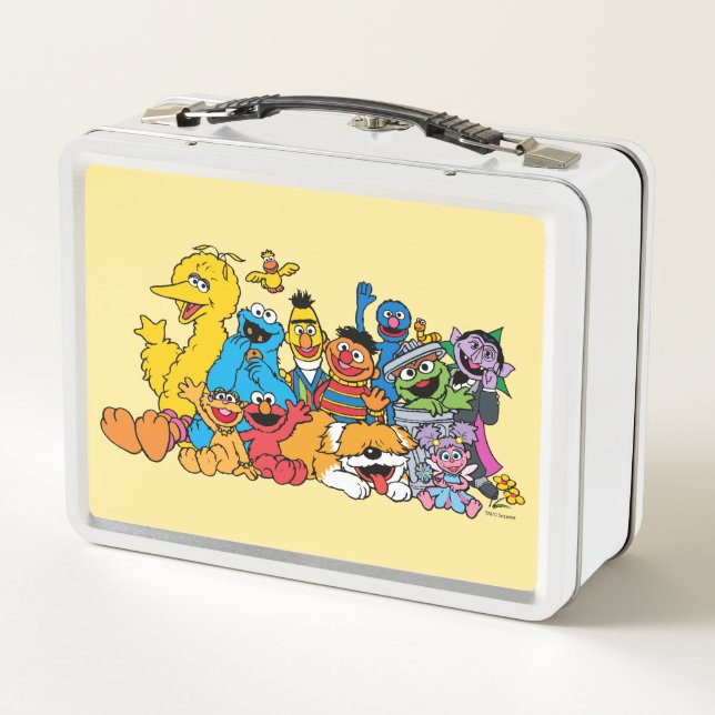 Lunch Box Rue Sésame | Portrait du groupe Pals sésame (Dos)
