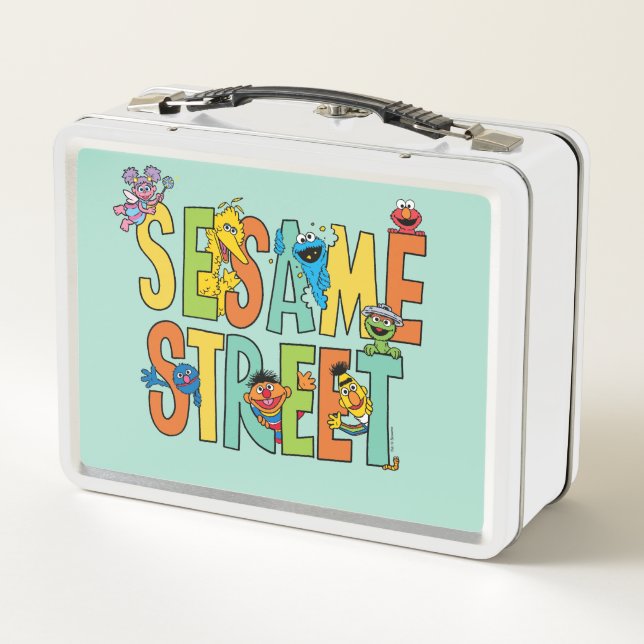 Lunch Box Rue Sésame | Sesame Street Type Pals (Dos)