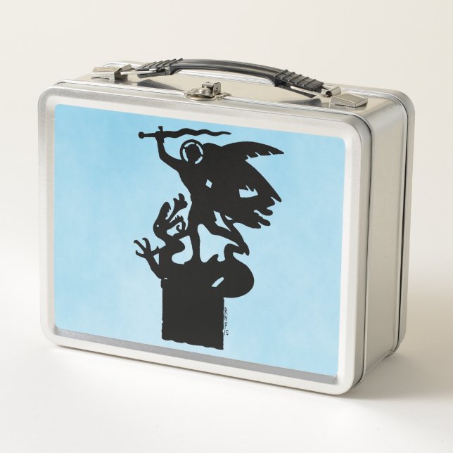 Lunch Box Saint Michael et Dragon (Devant)