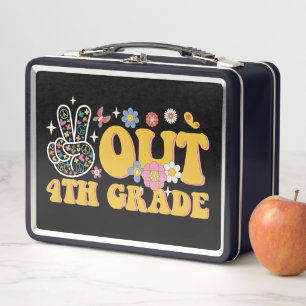 Lunch Box Salut 4e année, dernier jour d'école groovy
