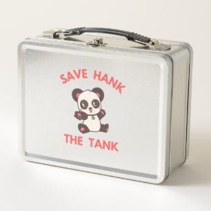 Lunch Box Sauvez La Citerne Le Réservoir Drôle