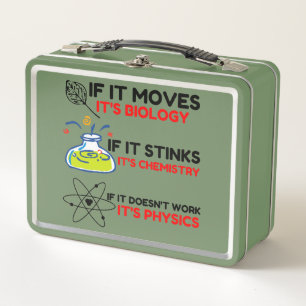 LUNCH BOX SCIENCE BIOLOGY CHIMIISTRY PHYSICS