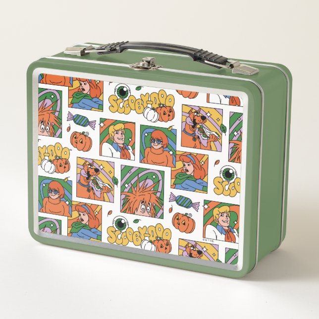 Lunch Box Scooby-Doo Halloween Photos Pattern (Devant)