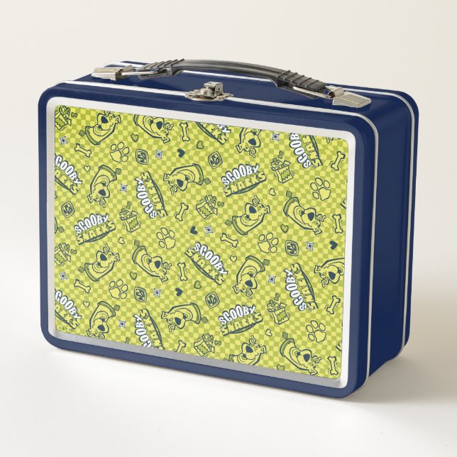 Lunch Box Scooby Snacks Galore Checker Motif (Devant)