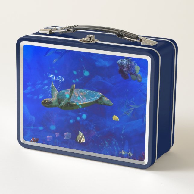 Lunch Box Sea Turtle Wind (Devant)
