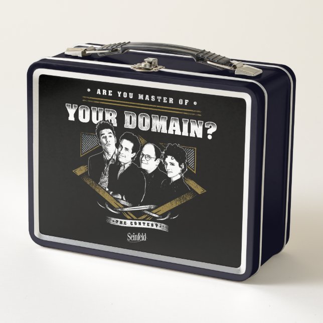 Lunch Box Seinfeld | Êtes-vous maître de votre domaine? (Devant)