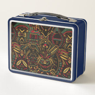 Lunch Box Serene Cyan "Mots-clés interdits non utilisés" Kid