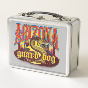 Lunch Box Serpent de chien de la Garde de l'Arizona