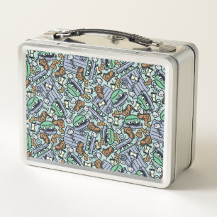 Lunch Box Sésame Sésame Oscar le Motif de groupe