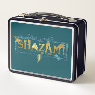 Lunch Box SHAZAM ! Furie des dieux   Logo mythique