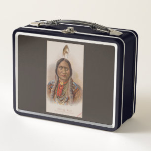 Lunch Box Signaux de fumée : Lakota Indian Chief Sitting Bul