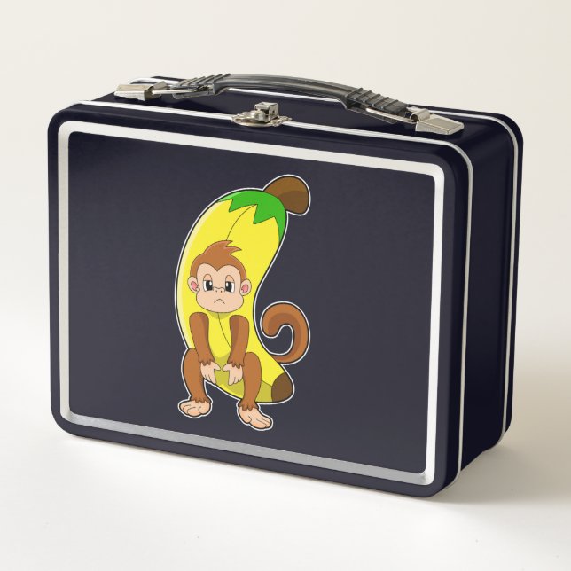 Lunch Box Singe à la banane (Devant)