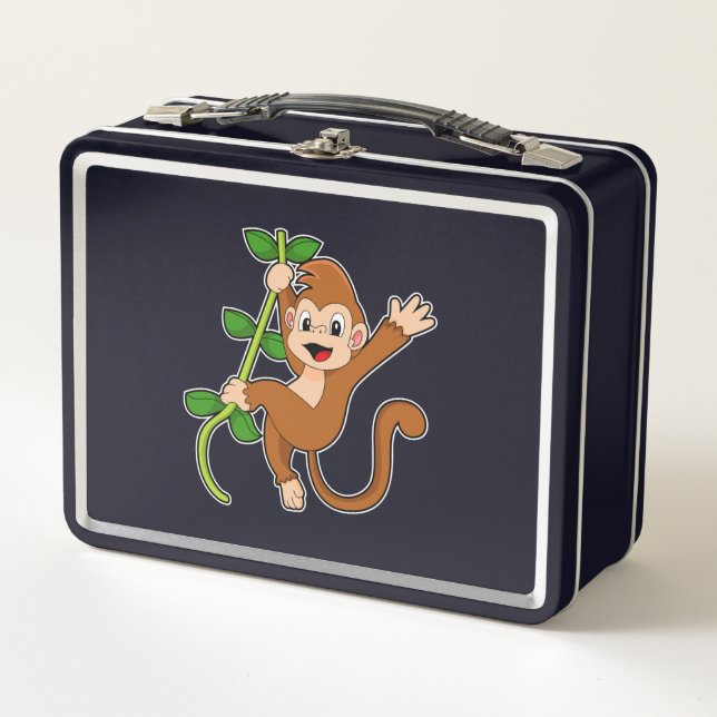 Lunch Box Singe dans la jungle (Devant)
