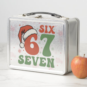 Lunch Box Six Seven 67 Chapeau de Père Noël Drôle Noël Xmas