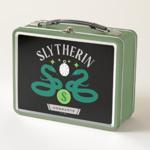Lunch Box SLYTHERIN™ House Double Snake Locket Graphique