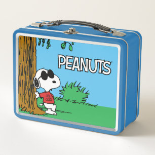 Lunch Box Snoopy "Joe Cool" debout