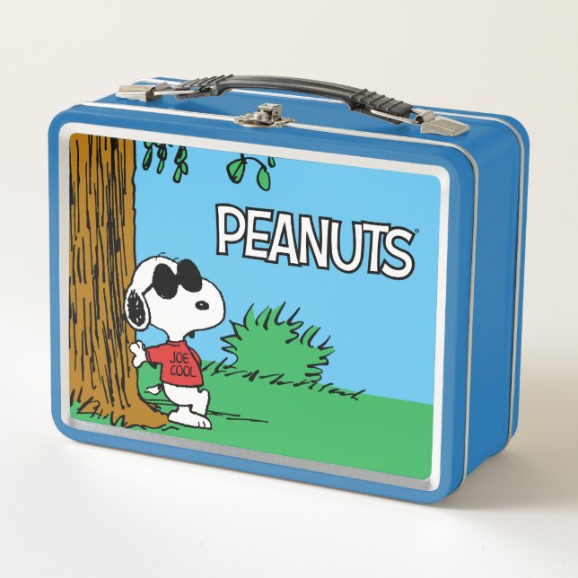 Lunch Box Snoopy "Joe Cool" debout (Devant)