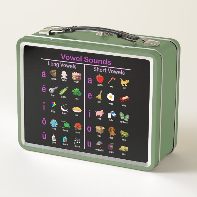 Lunch Box Sons Vowel (Dos)
