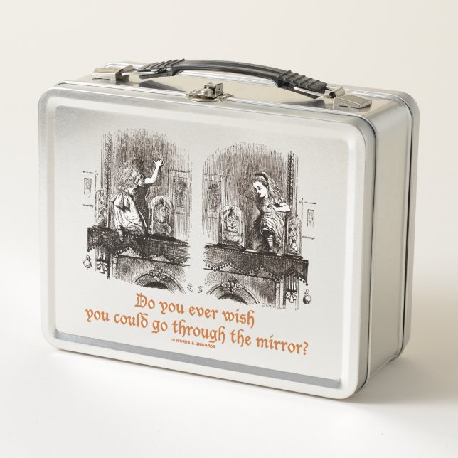 Lunch Box Souhaitez-Vous Jamais Passer Par Le Miroir ? (Devant)