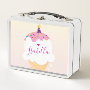 Lunch Box Sprinkings de cône glacé sorbet TENDY