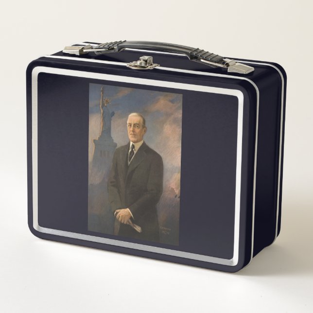 Lunch Box Statue de la Liberté et président Woodrow Wilson (Devant)