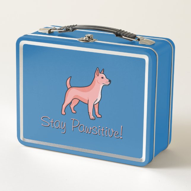 Lunch Box Stay pawsitive Dog (Devant)