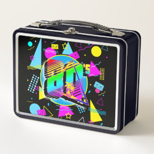 LUNCH BOX STYLE RÉTRO VINTAGE DES ANNÉES 80